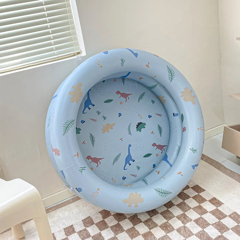 SplashPool inflatable baby pool blue