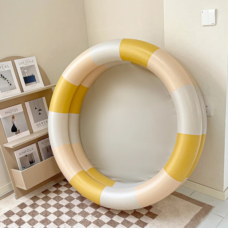 SplashPool inflatable baby pool yellow