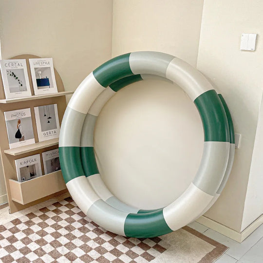 SplashPool inflatable baby pool green