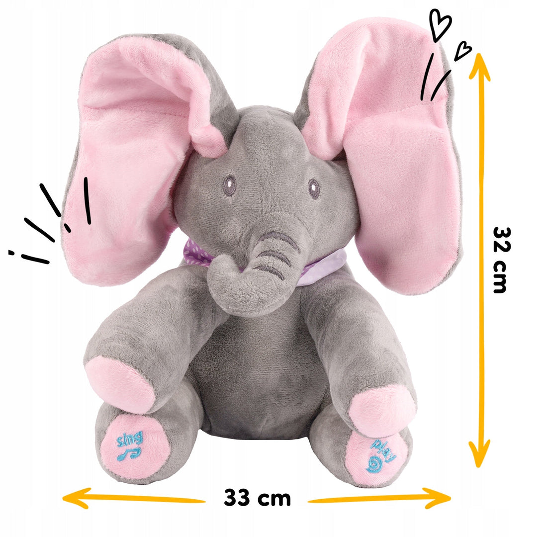 PeekPal Baby Plush Toy — Clean Interactive Comfort Play