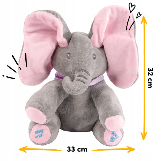 PeekPal Baby Plush Toy — Clean Interactive Comfort Play