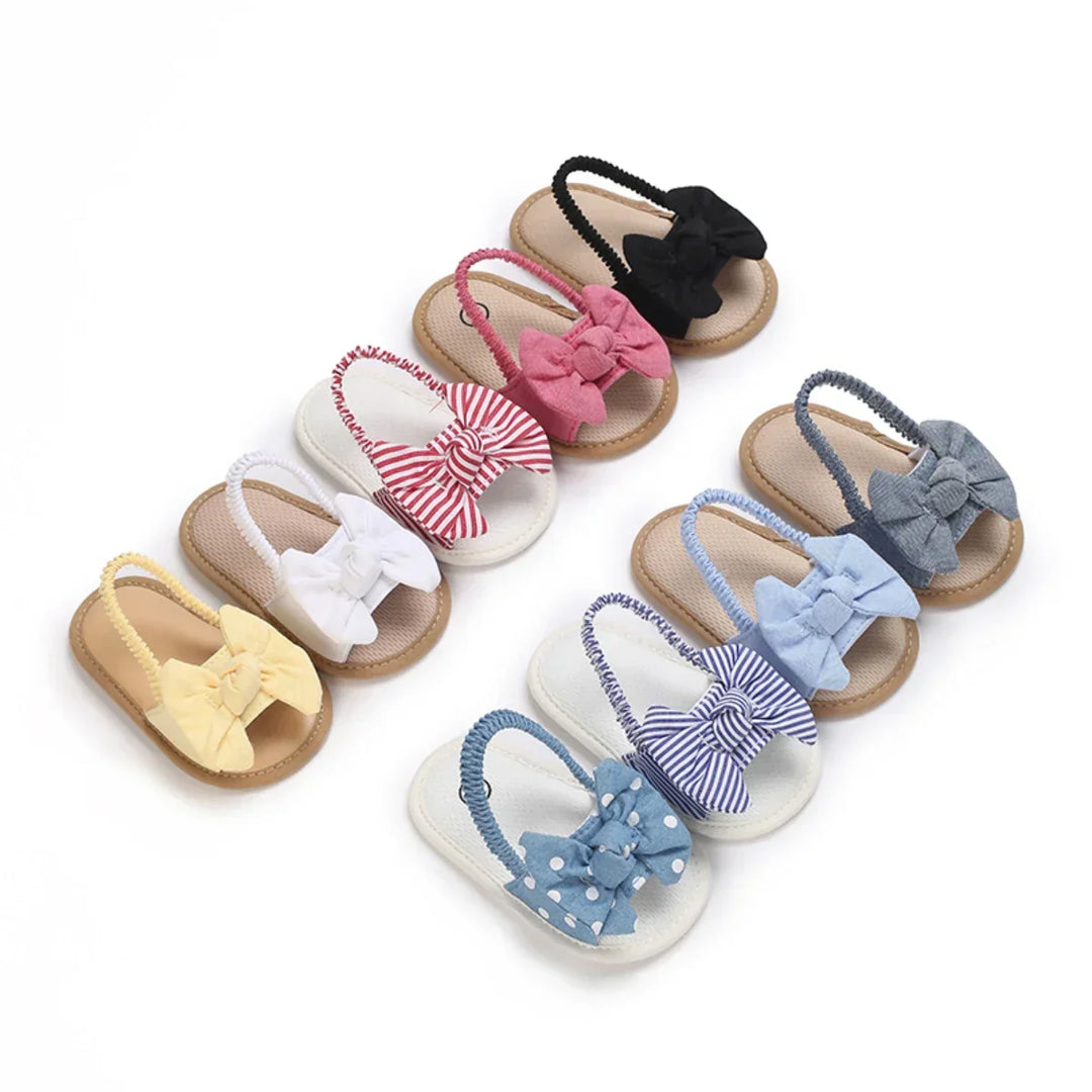 MiniBows – Summer Bow Baby Sandals
