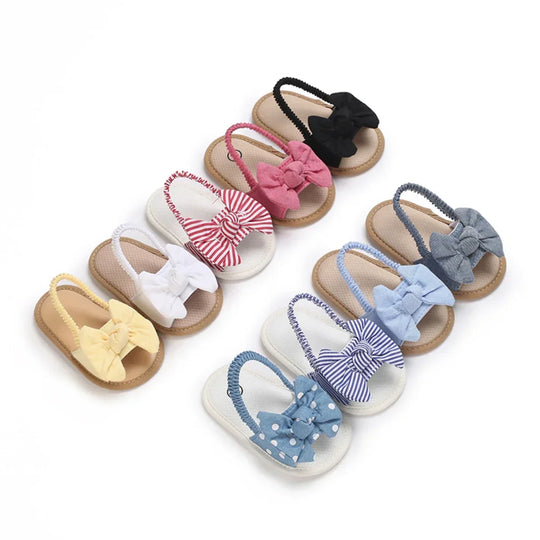 MiniBows – Summer Bow Baby Sandals