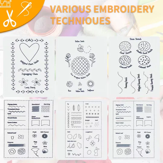 StitchBook Kids Embroidery Craft Kit — Calm Creative Focus