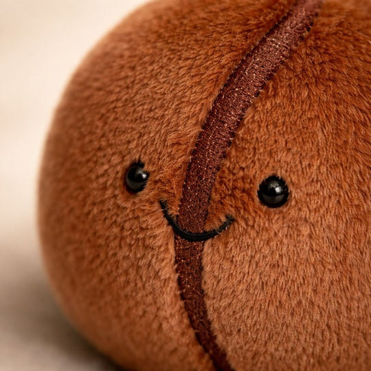 BeanBuddie Coffee Bean Plush Toy — Cozy Comfort Buddy
