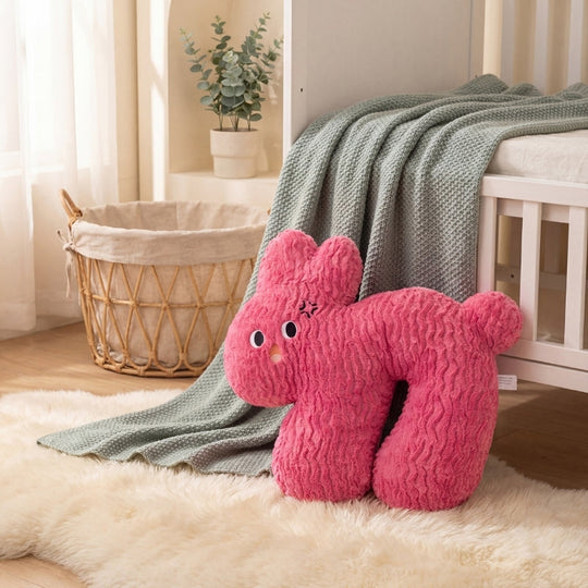 Soft Pink Bunny Plush Toy - Modern Quality Companion