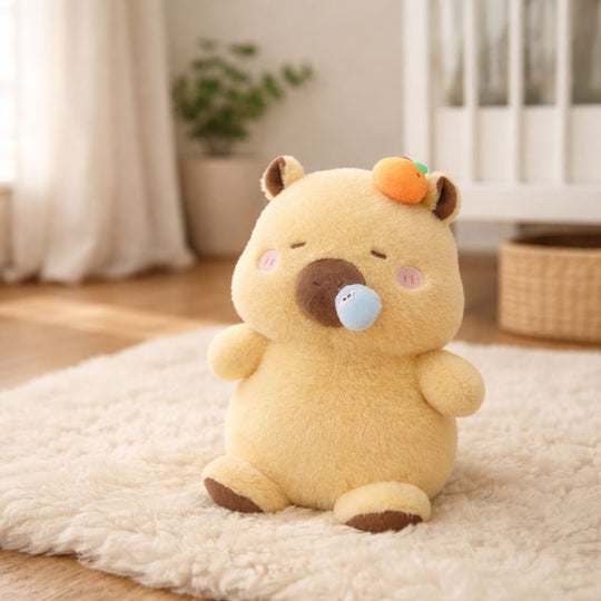 Janae Modern Capybara Plush Toy — Calming Quality Companion