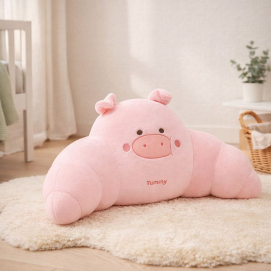 SnugglePorc Pig Plush Pillow Toy — Clean Modern Quality