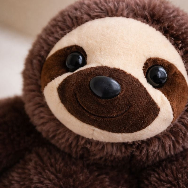 CuddleNest Sloth Plush Toy for Babies and Toddlers — Calming Quality