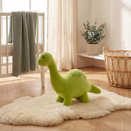 CuddleRoo Brachio Plush Toy — Clean Quality for Kids