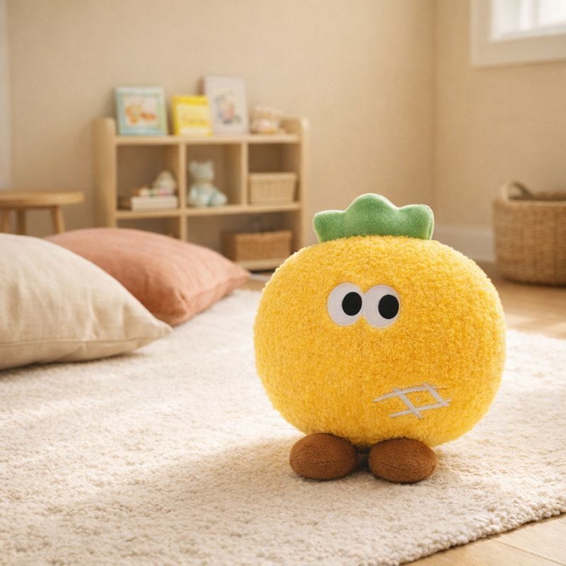 SunnyPine Cuddle Pineapple Plush Toy — Modern Quality Friend