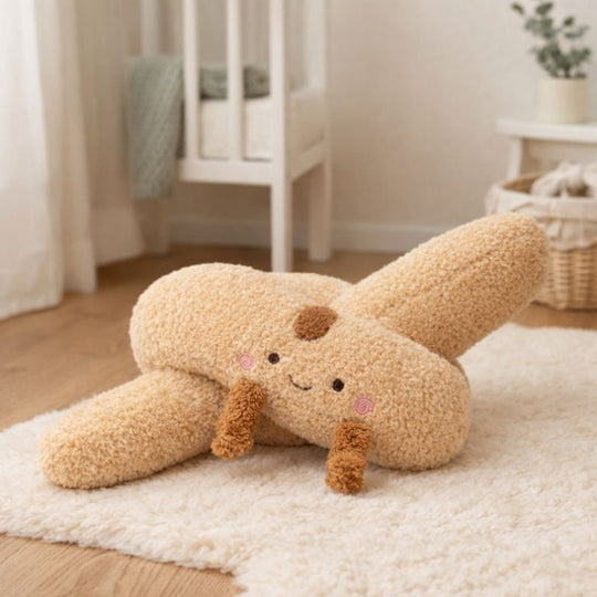 Maison Baguette Knot Plush Pillow Kids Plush Pillow — Modern Quality