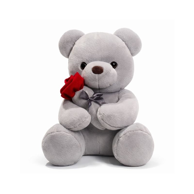 Lavinia Rosebud Bear Plush Toy — Kids Teddy Bear Comforting Cuddles