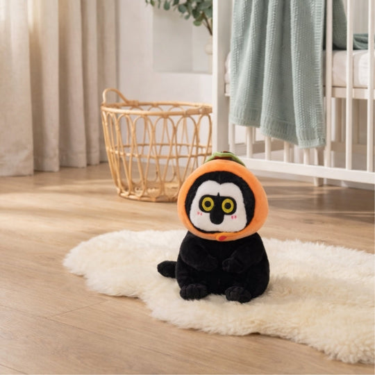 Clean Persimmon Monkey Plush Toy for Kids — Modern Quantity Companion