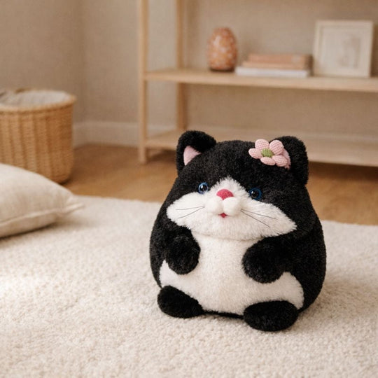 WhisperPaws Cozy Cat Plush Toy — Clean Quality Companion