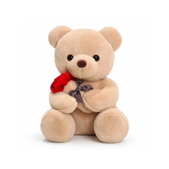 Lavinia Rosebud Bear Plush Toy — Kids Teddy Bear Comforting Cuddles