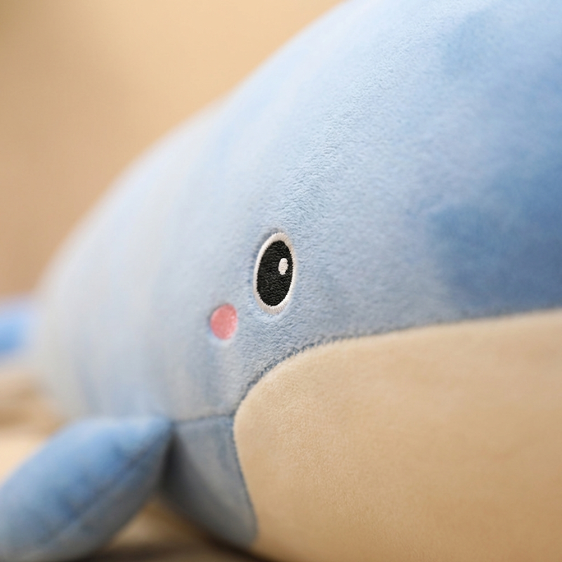 OceanNest Whale Plush Toy —  Calming Comfort