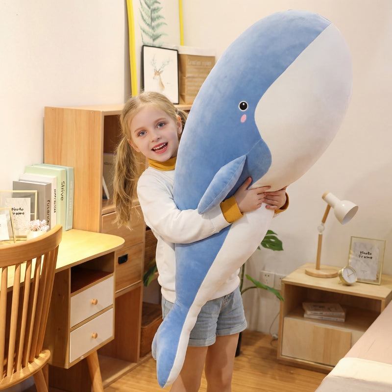 OceanNest Whale Plush Toy —  Calming Comfort