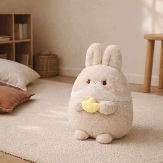 Leif Cozy Bunny Plush Toy Kids Stuffed Animal — Clean Modern