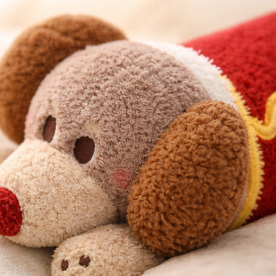 Long Sausage Dog Plush Toy Dachshund — Modern Cuddly Comfort
