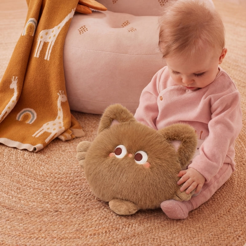 SnugglePaw Modern Kitty Plush Toy — Clean Quality Companion