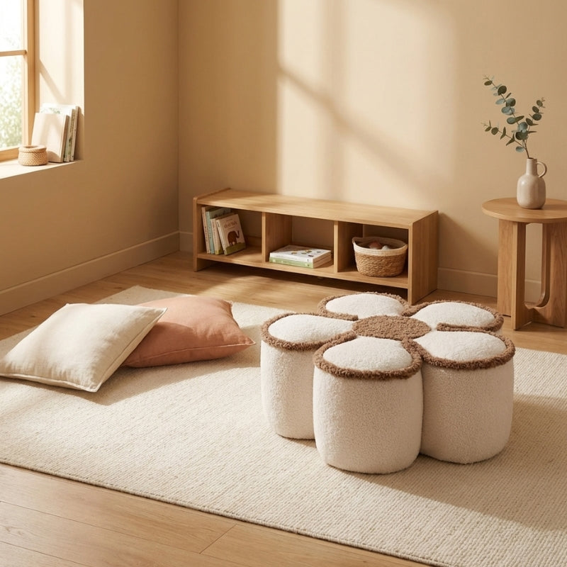 BloomNest Flower Plush Cushion Toy  — Clean Modern Quality