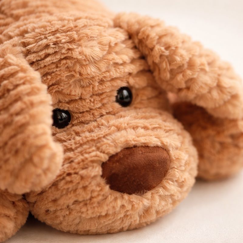 Golden Pup Cuddle Buddy Plush Toy — Clean Quality Companion