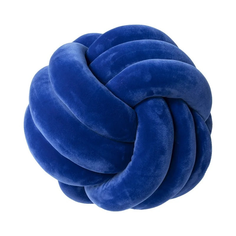Plush Knot Pillow — Soft Huggable Cushion | 9" / 11"