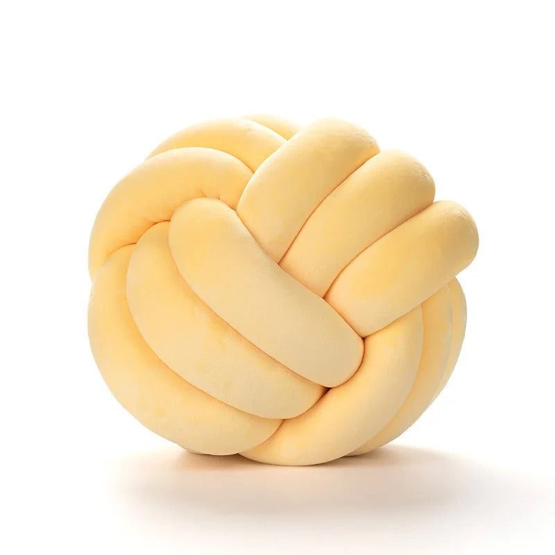 Plush Knot Pillow — Soft Huggable Cushion | 9" / 11"