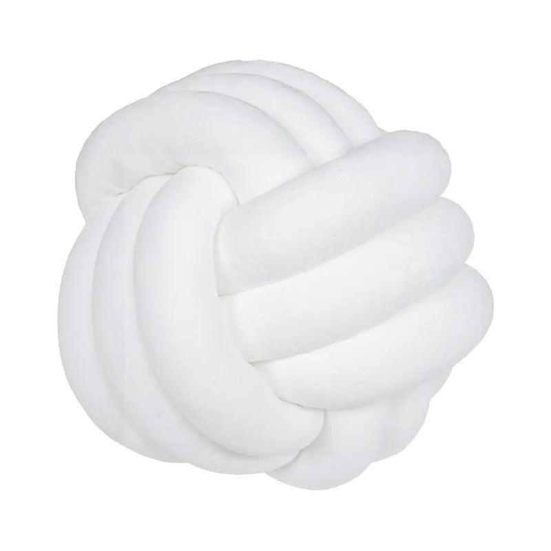 Plush Knot Pillow — Soft Huggable Cushion | 9" / 11"
