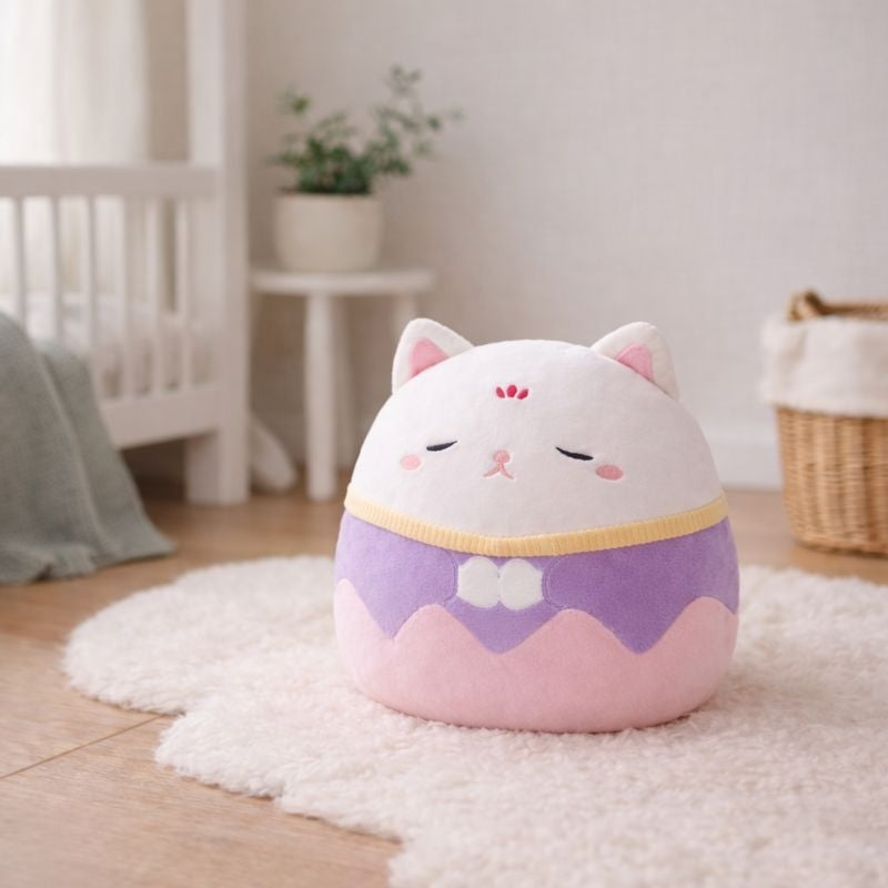 SnuggleMew Cat Plush Toy — Clean Quakity for Kids