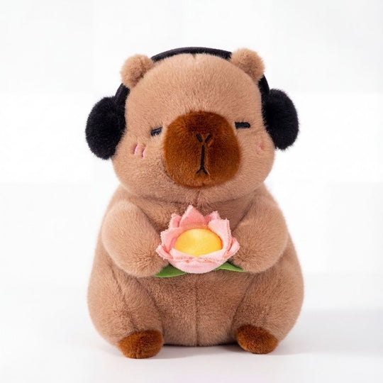 Ilona Modern Capybara Plush Toy — Clean Calm Quantity for Kids