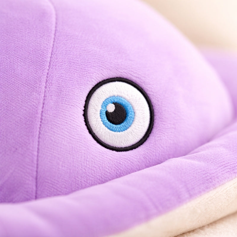 AquaCuddle Manta Ray Plush Toy — Soothing Comfort Friend