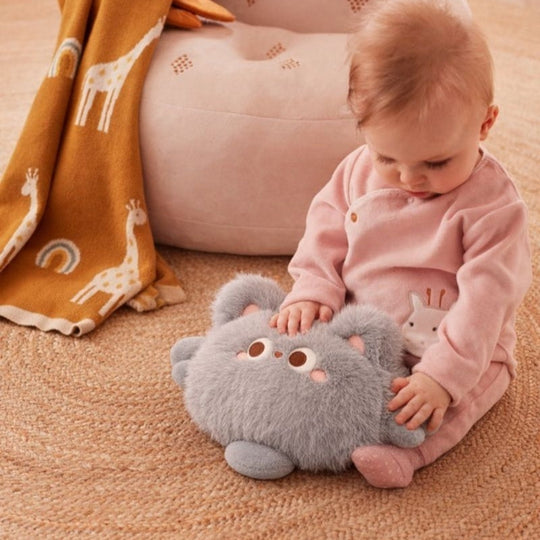 SnugglePaw Modern Kitty Plush Toy — Clean Quality Companion