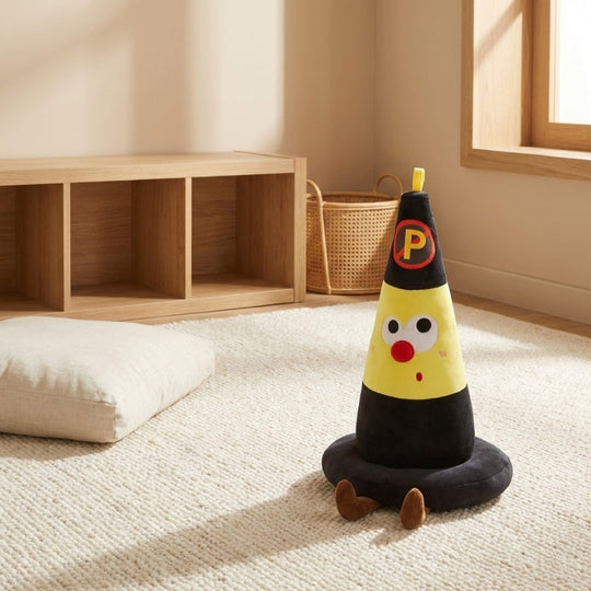 ConeBuddy Plush Road Cone Toy Plush Toy — Clean Quality for Kids