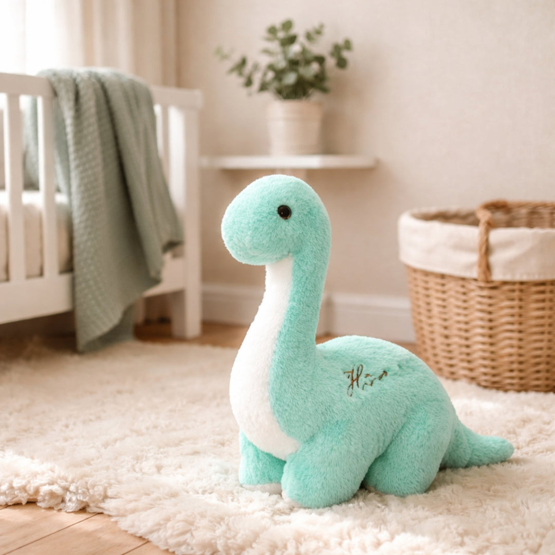 BrioBuddy Brachiosaurus Plush Toy — Clean Modern Quality Companion