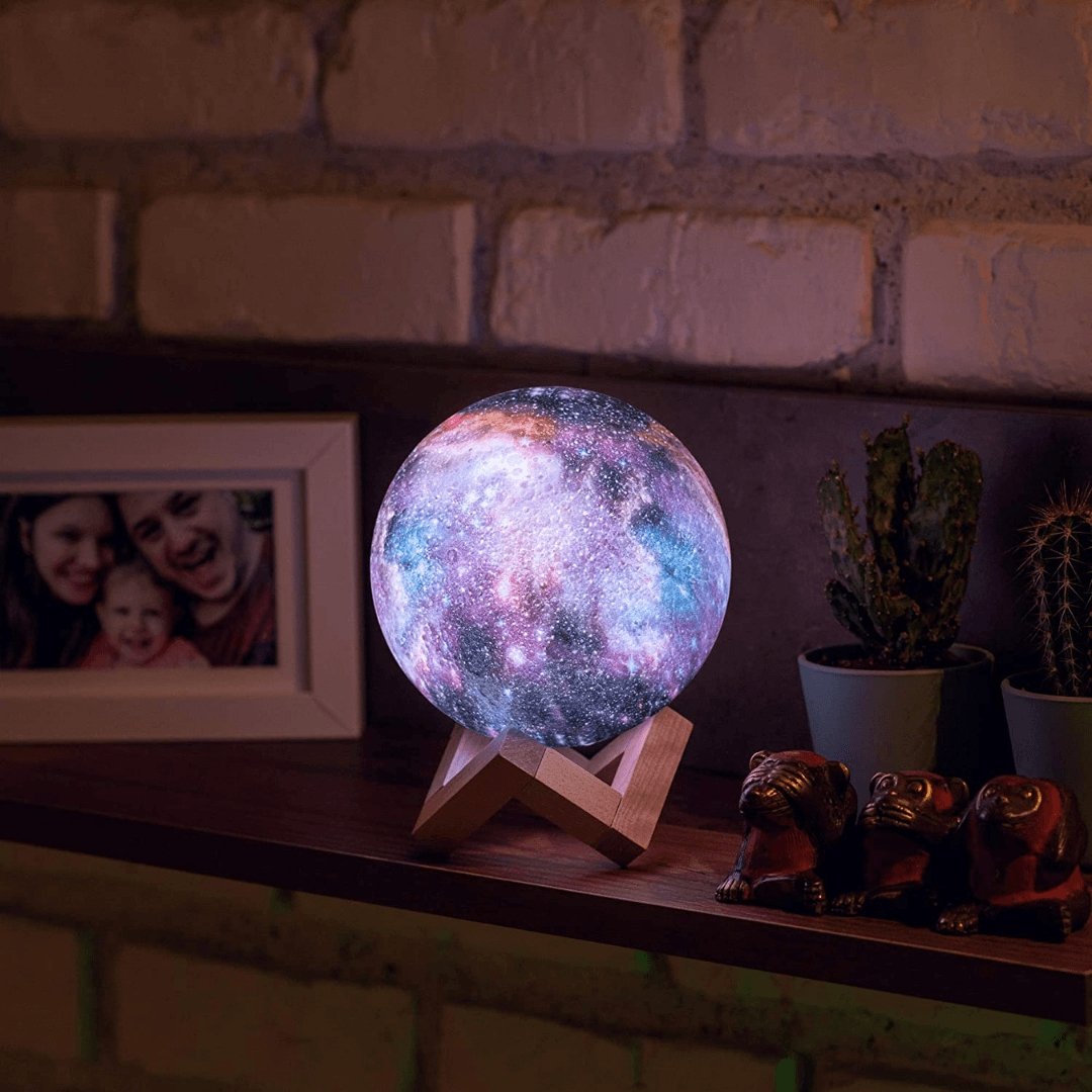 DreamGlow Orbit Night Light Projector — Kids Star Lamp Calm Sleep