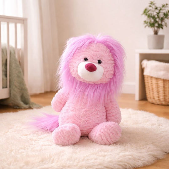 Liora Gentle Lion Kids Plush Toy — Modern Calming Quality