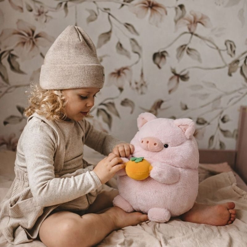 SnuggleHaven Piglet Plush Toy — Clean Calming Quality