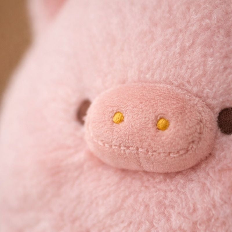 SnuggleHaven Piglet Plush Toy — Clean Calming Quality