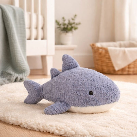 OceanBuddy Plush Shark Toy  — Clean Calming Quality