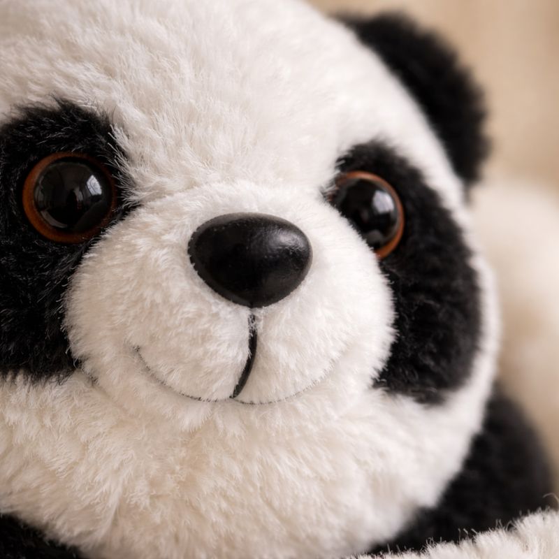 SnuggleNest Panda Plush Toy - Clean Baby Comfort Companion