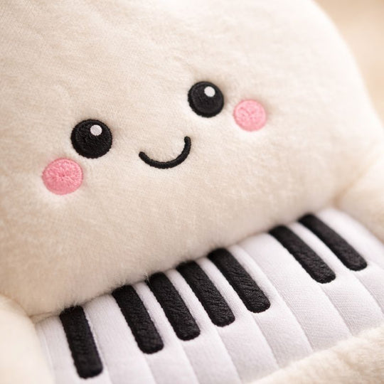 Pernilla Musical Piano Plush Toy — Clean Plush Toy for Calming Quality