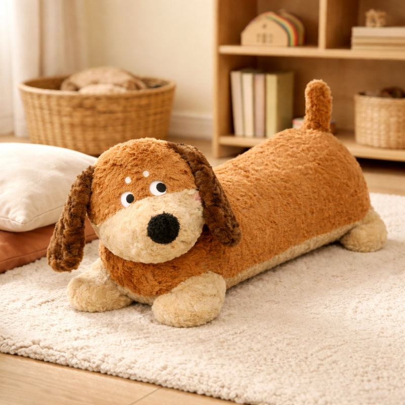 PiloSoft Dachshund Plush Pillow — Modern Quality for Kids