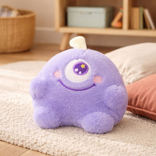 SnugMunk One-Eyed Monster Plush Toy — Clean Quality Companion