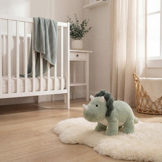 Romina Modern Triceratops Plush Toy — Calming Quantity for Kids