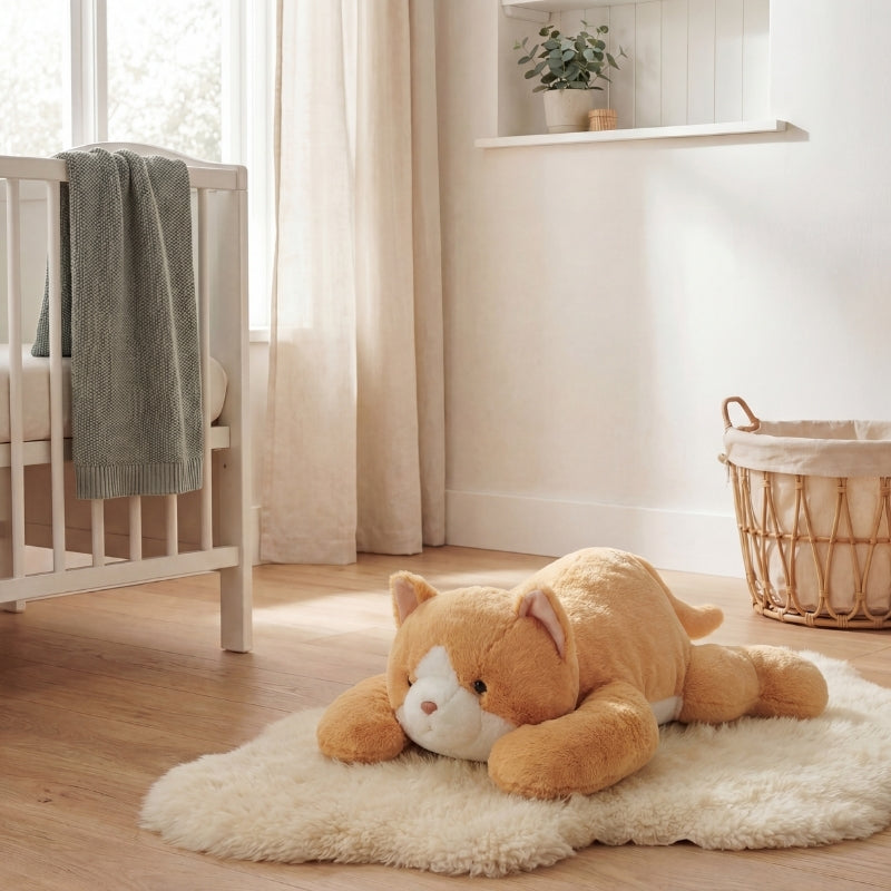 Rosela Dreamy Kitty Plush Toy – Clean Kids Quality Companion