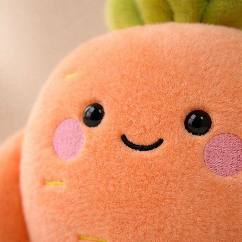 Carrot Cuddle Plush Toy Kids Plush Toy — Modern Quality & Calming Hugs