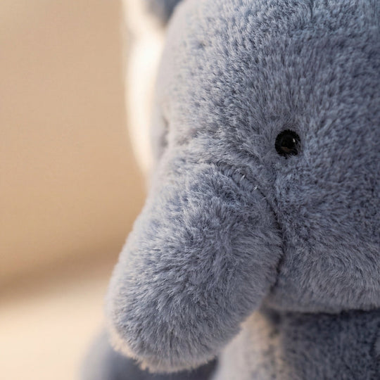 MellowNest Elephant Plush Toy for Kids — Clean Quality Companion
