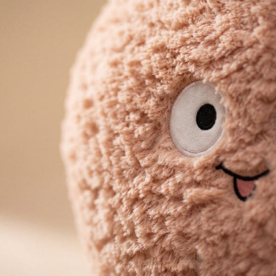 Strawberry Plush Toy for Baby — Clean & Comforting Companion